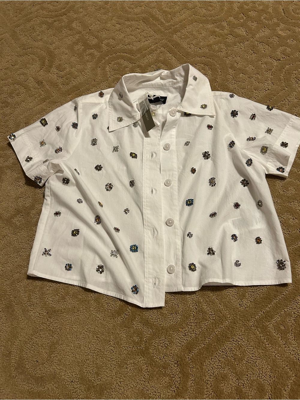 J. Crew collection gamine shirt